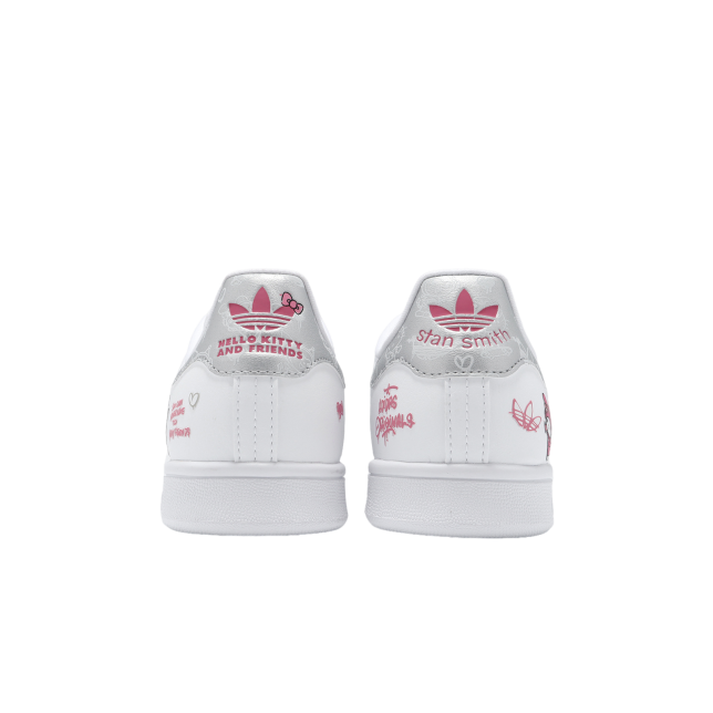 Adidas Stan Smith J White / Black / Pink - Dec 2023 - IG8407