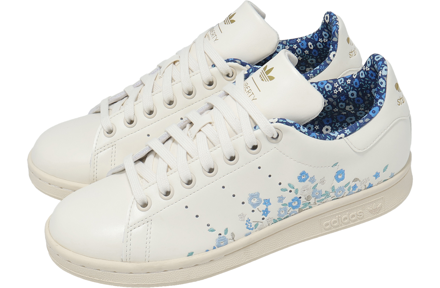 Adidas Stan Smith Liberty LDN Chalk White / Gold Metallic