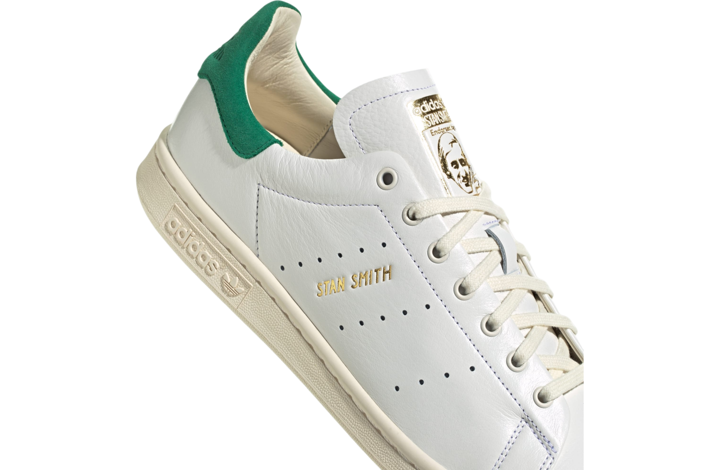 Adidas Stan Smith Lux Wmns Cloud White / Green