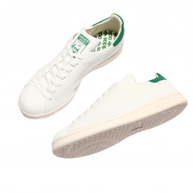adidas Stan Smith Primeknit OG White Green S75146 - KicksOnFire.com