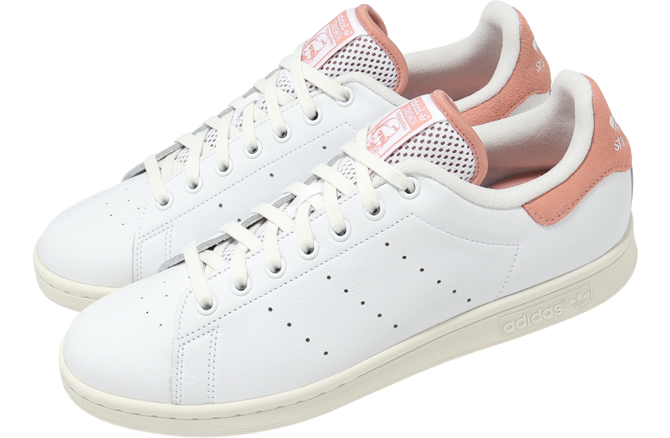 adidas Stan Smith ホワイト/ピンク Adidas Big Kids Stan Smith white/ footwear white bold pink