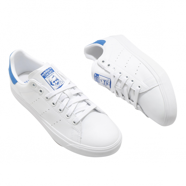 adidas Stan Smith Vulc Footwear White Royal Blue - Feb 2021 - FX8071