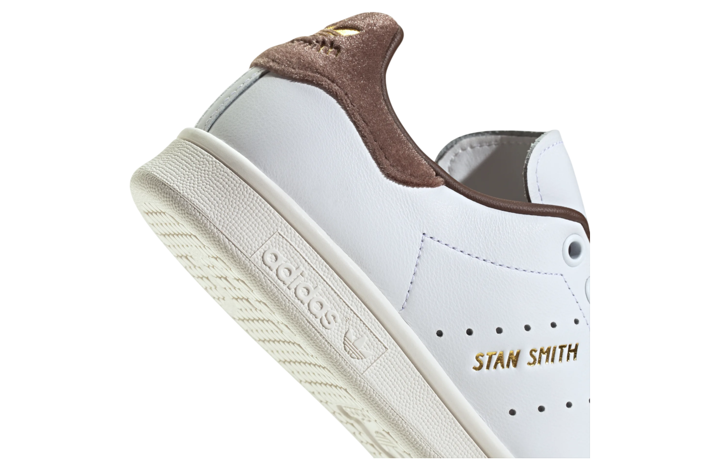 Adidas Stan Smith WMNS Cloud White / Gold / Brown