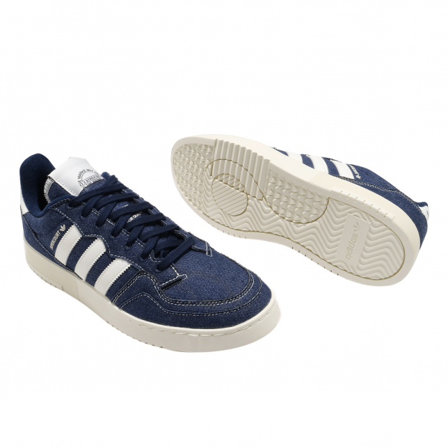 adidas Supercourt Denim Collegiate Navy Off White