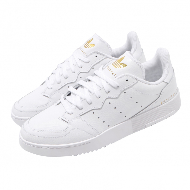 adidas Supercourt Footwear White Gold Metallic FU9199