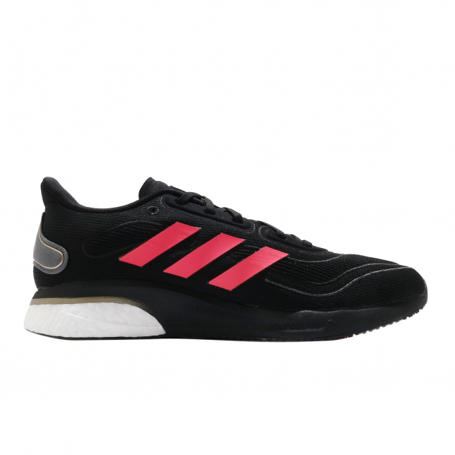 adidas Supernova Core Black Signal Pink FW0699