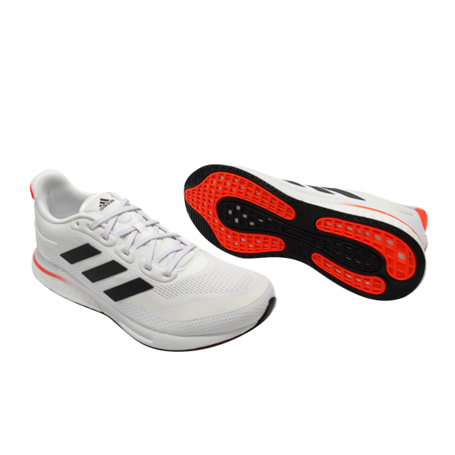 adidas Supernova Footwear White Solar Red - Aug 2021 - FY2861