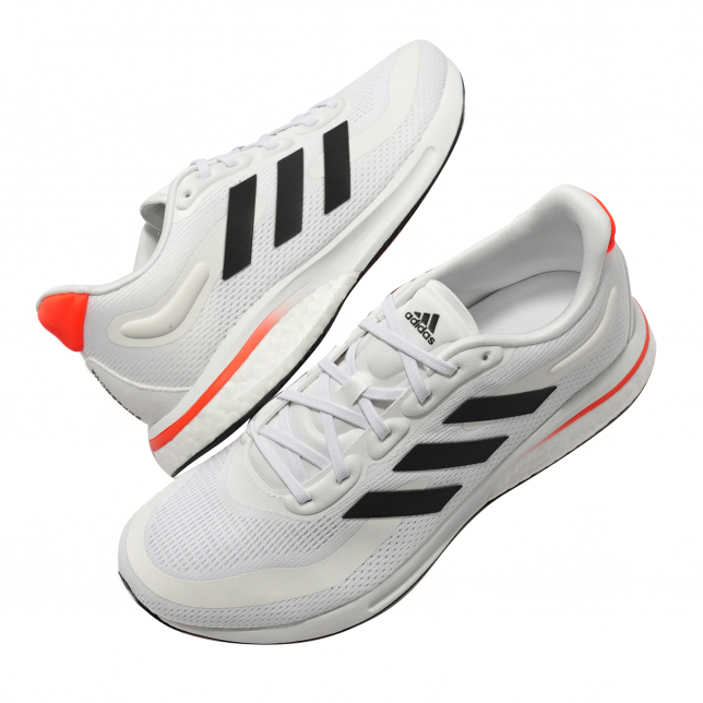 adidas Supernova Footwear White Solar Red - Aug 2021 - FY2861