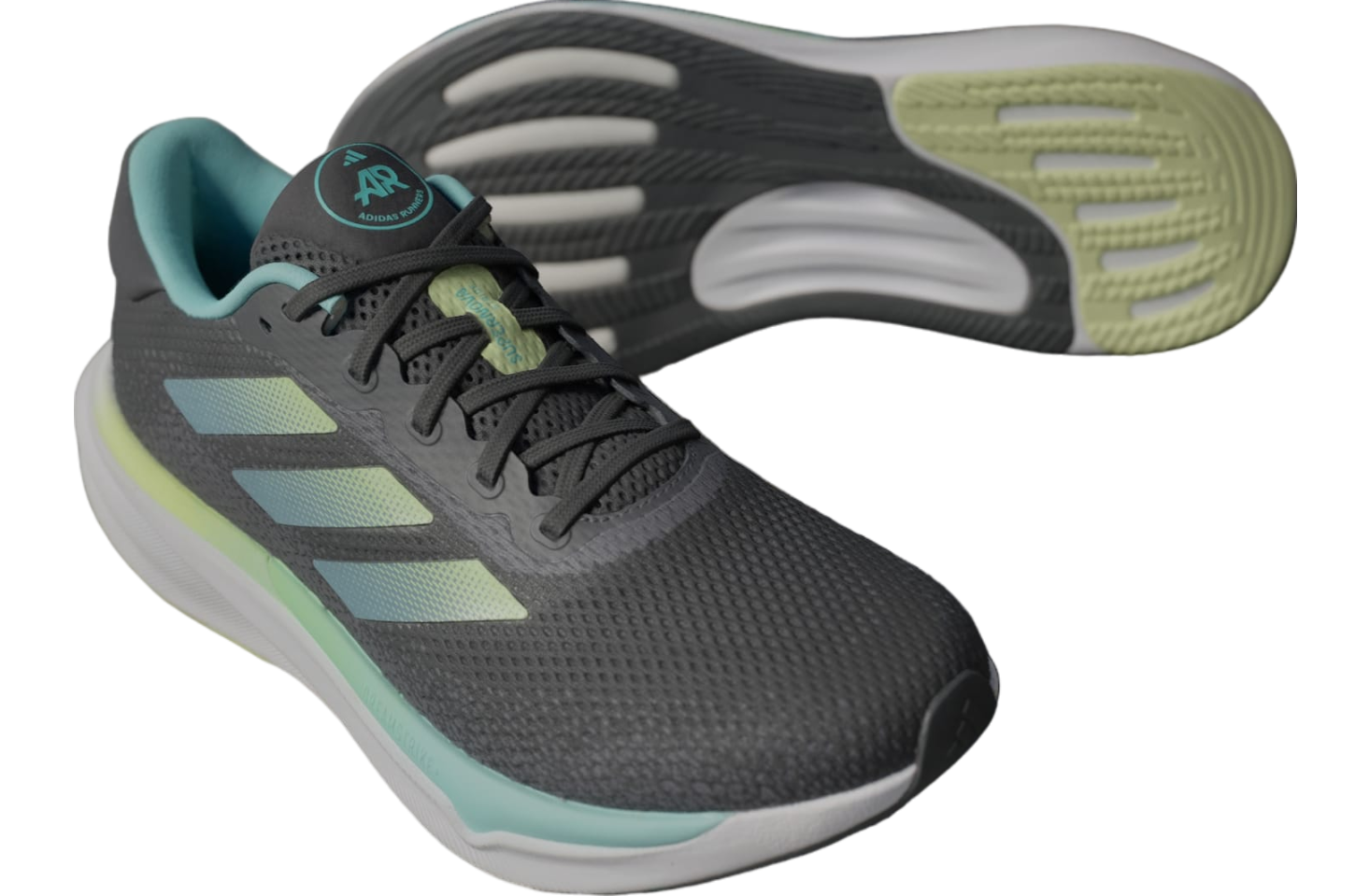 Adidas Supernova Stride Core Black / Pulse Lime