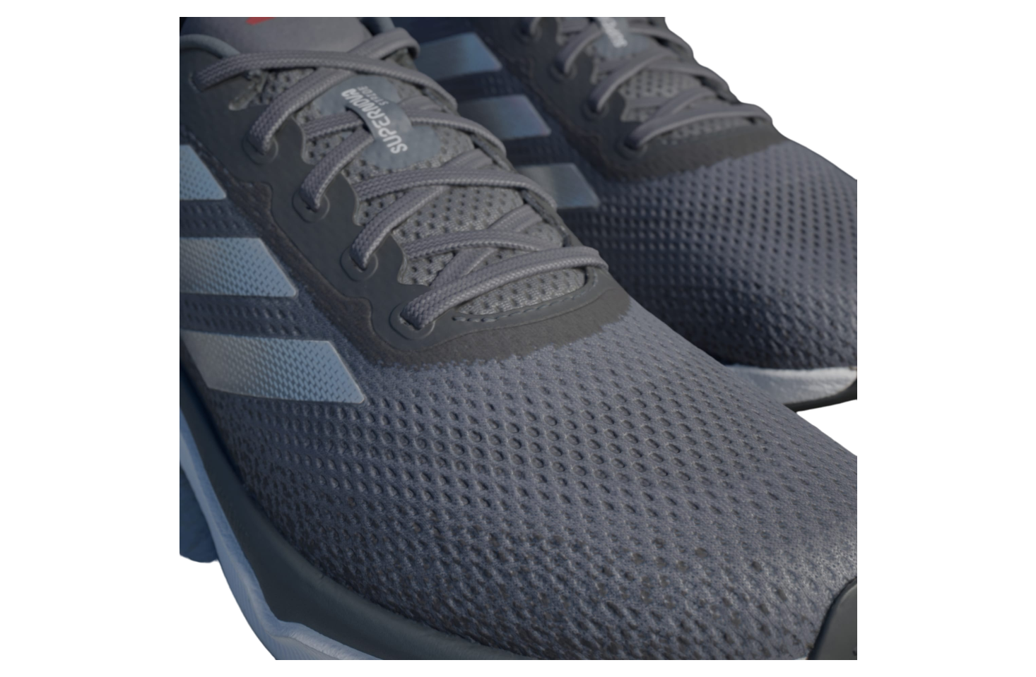 Adidas Supernova Stride Grey Five / Better Scarlet