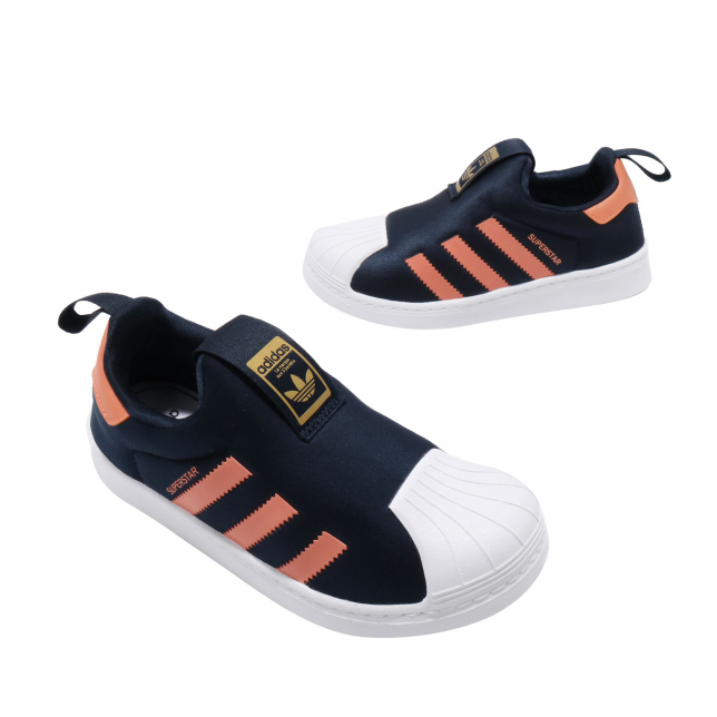 adidas Superstar 360 GS Collegiate Navy Semi Coral