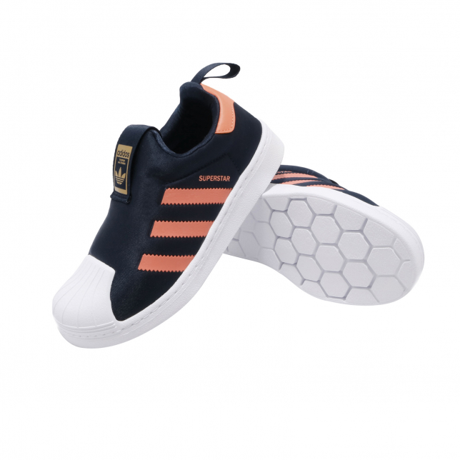 adidas Superstar 360 GS Collegiate Navy Semi Coral