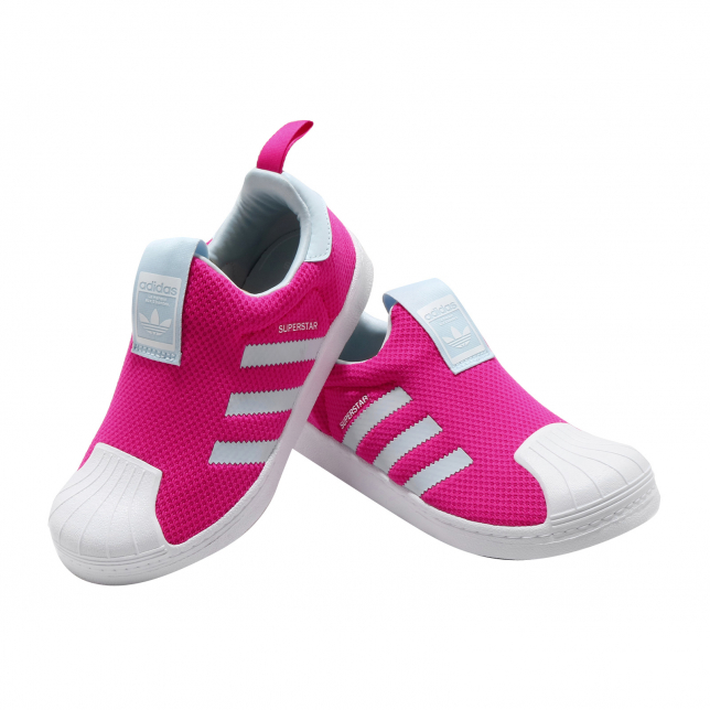 adidas Superstar 360 GS Shock Pink Sky Tint Footwear White FV3366