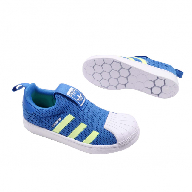 adidas Superstar 360 GS True Blue Hi Res Yellow