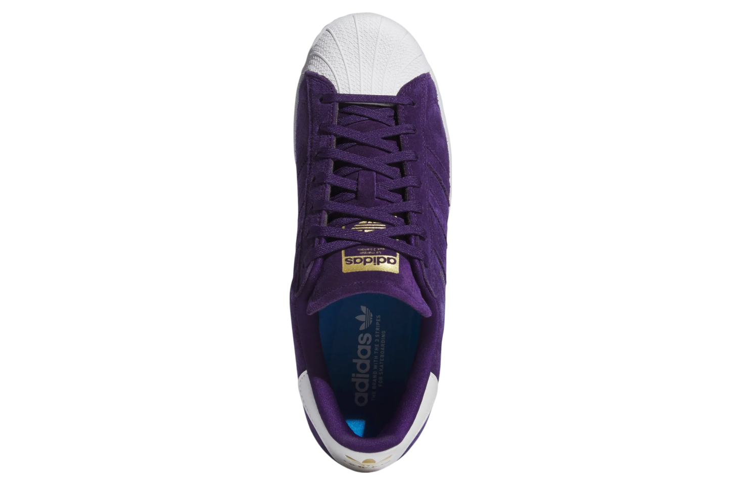 Adidas Superstar Adv Collegiate Purple / Zero Metalic