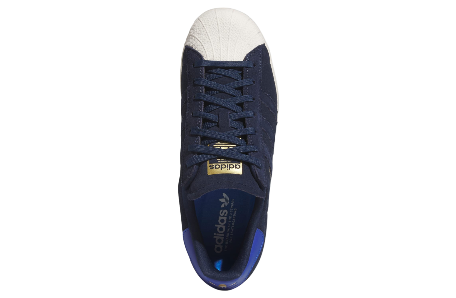 Adidas Superstar Adv WMNS Royal Blue / Gold Metallic