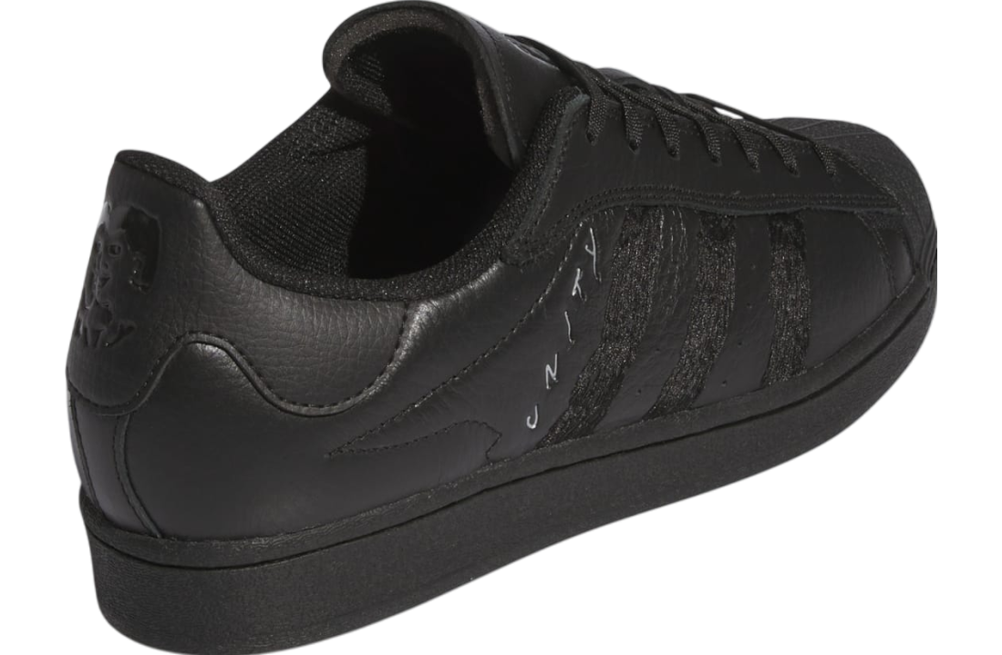 Adidas Superstar Adv x Unity Core Black / Silver Metallic