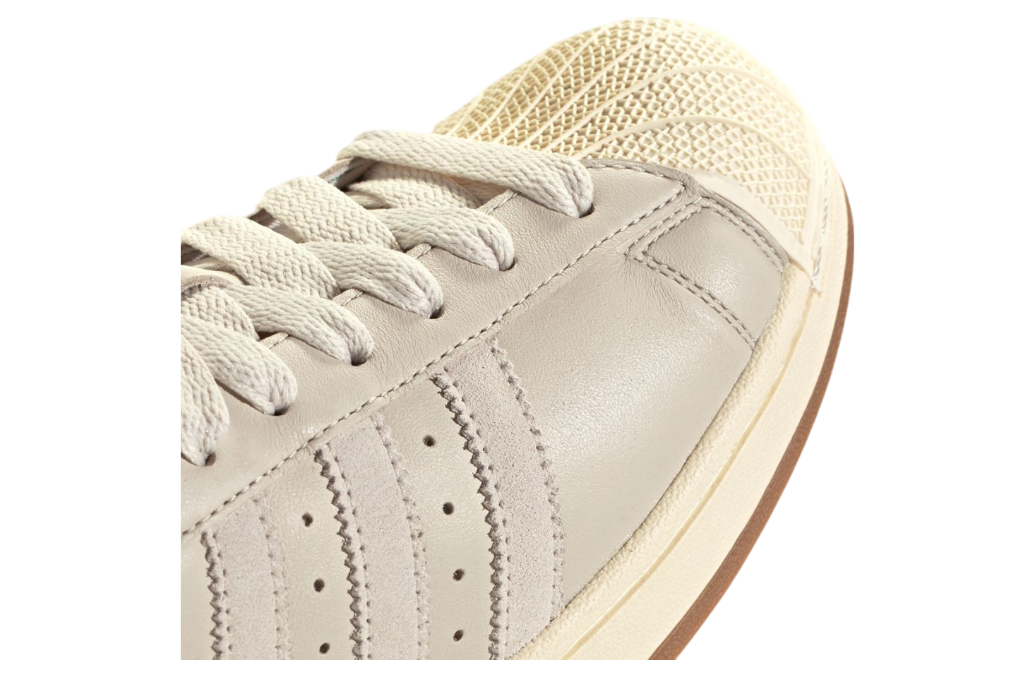 Adidas Superstar Aluminum / Crew White