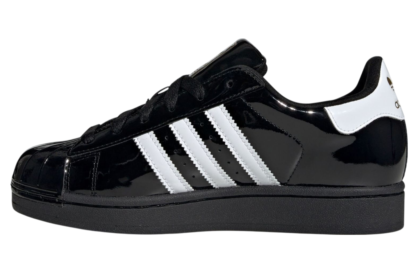 Adidas Superstar Black Patent Leather