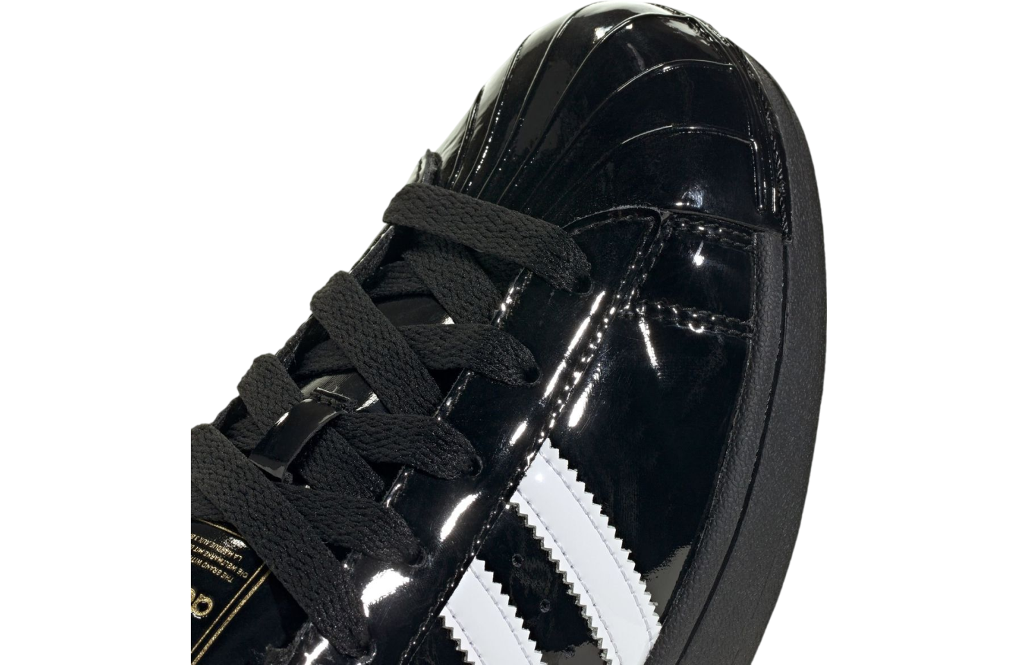 Adidas Superstar Black Patent Leather