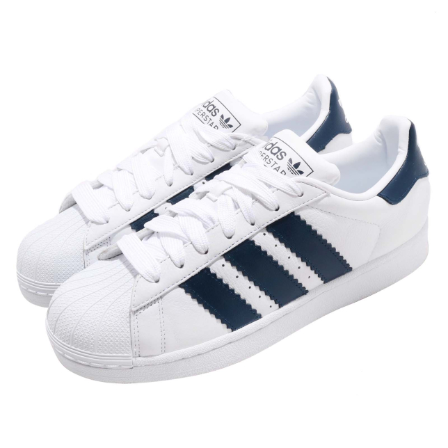 adidas Superstar Cloud White Collegiate Navy