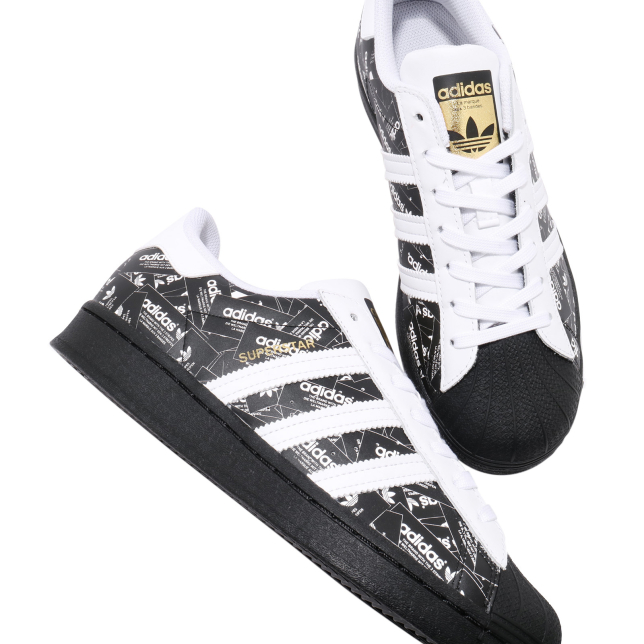 adidas Superstar Core Black Footwear White