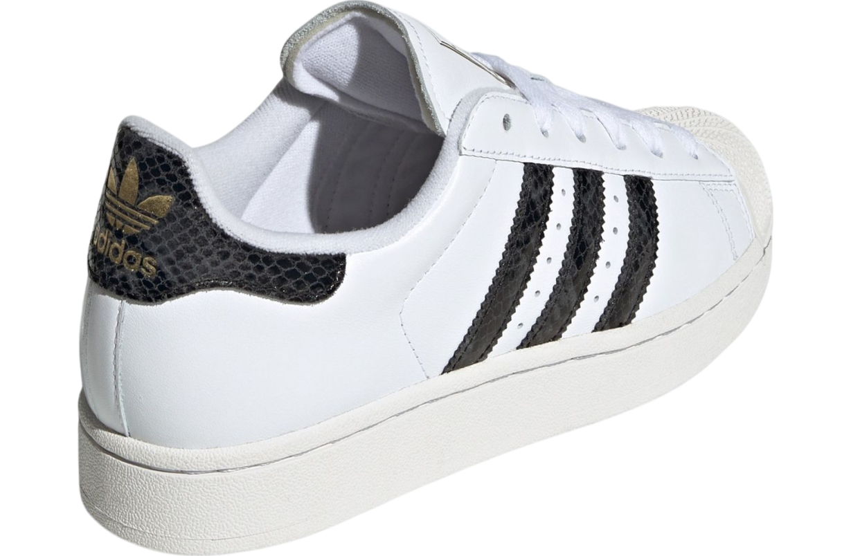 Adidas Superstar Faux Snakeskin Footwear White / Grey Six