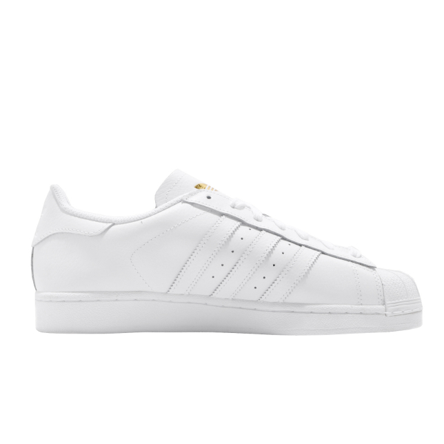 adidas Superstar Footwear White Gold Metallic