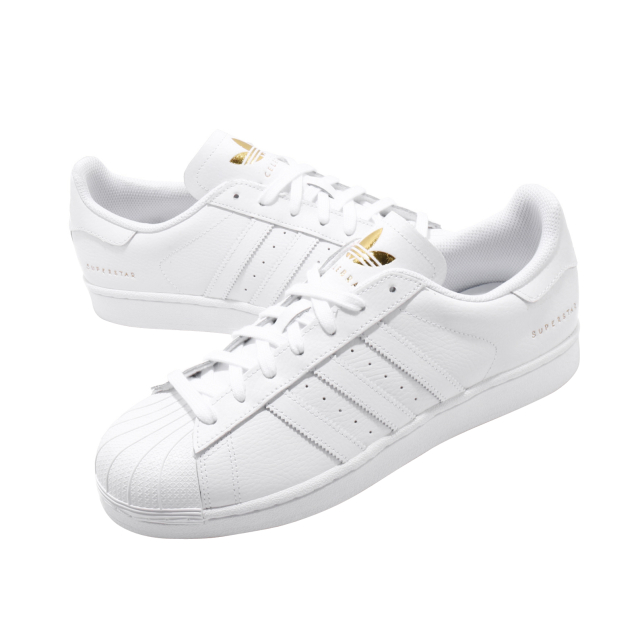 adidas Superstar Footwear White Gold Metallic FU9196