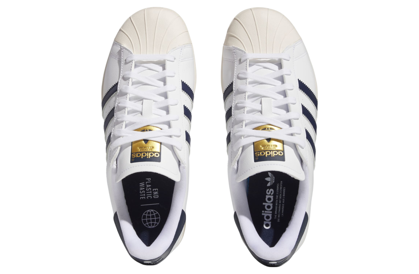 Adidas Superstar Golf Cloud White / Collegiate Navy