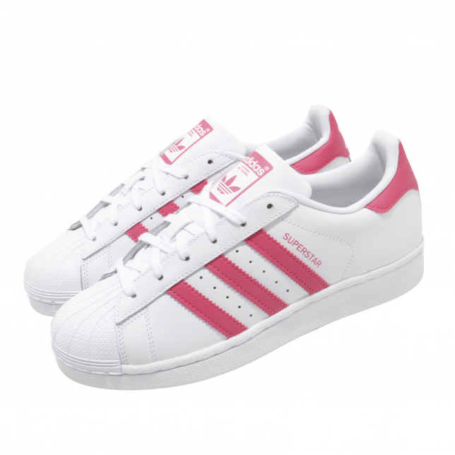 BUY Adidas Superstar GS Cloud White Real Pink | Kixify Marketplace