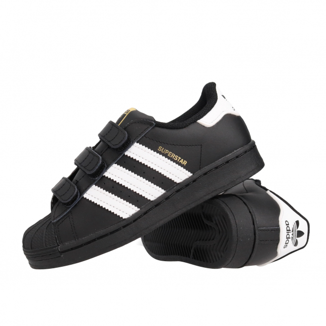 adidas Superstar GS Core Black White