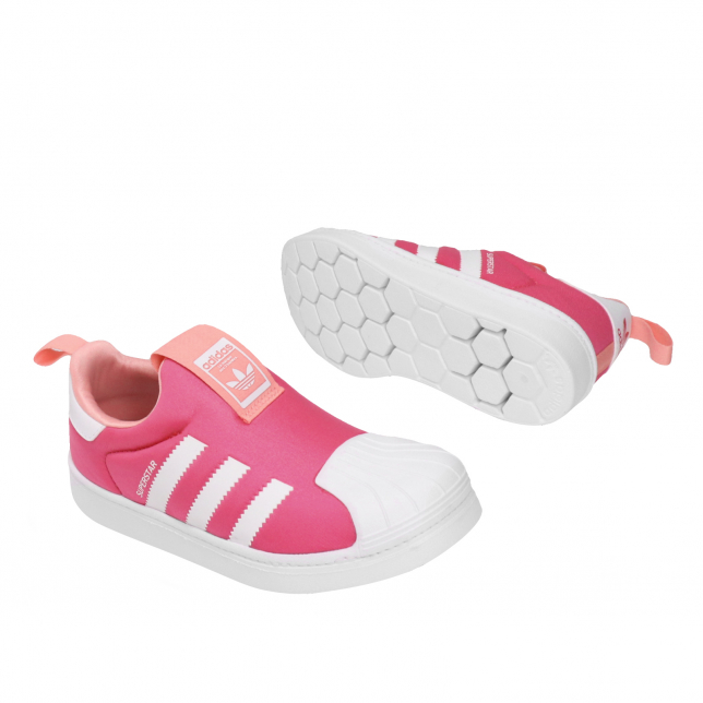 adidas Superstar GS Real Pink Cloud White