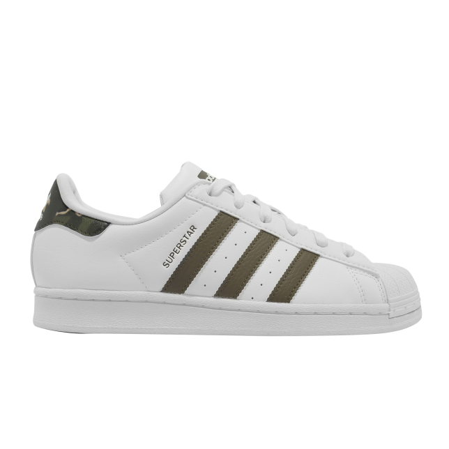 adidas Superstar GS White Camo