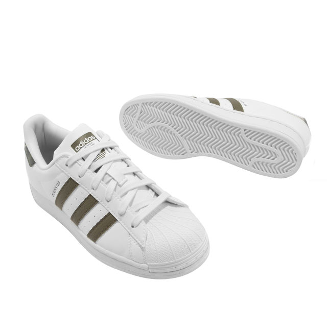 adidas Superstar GS White Camo