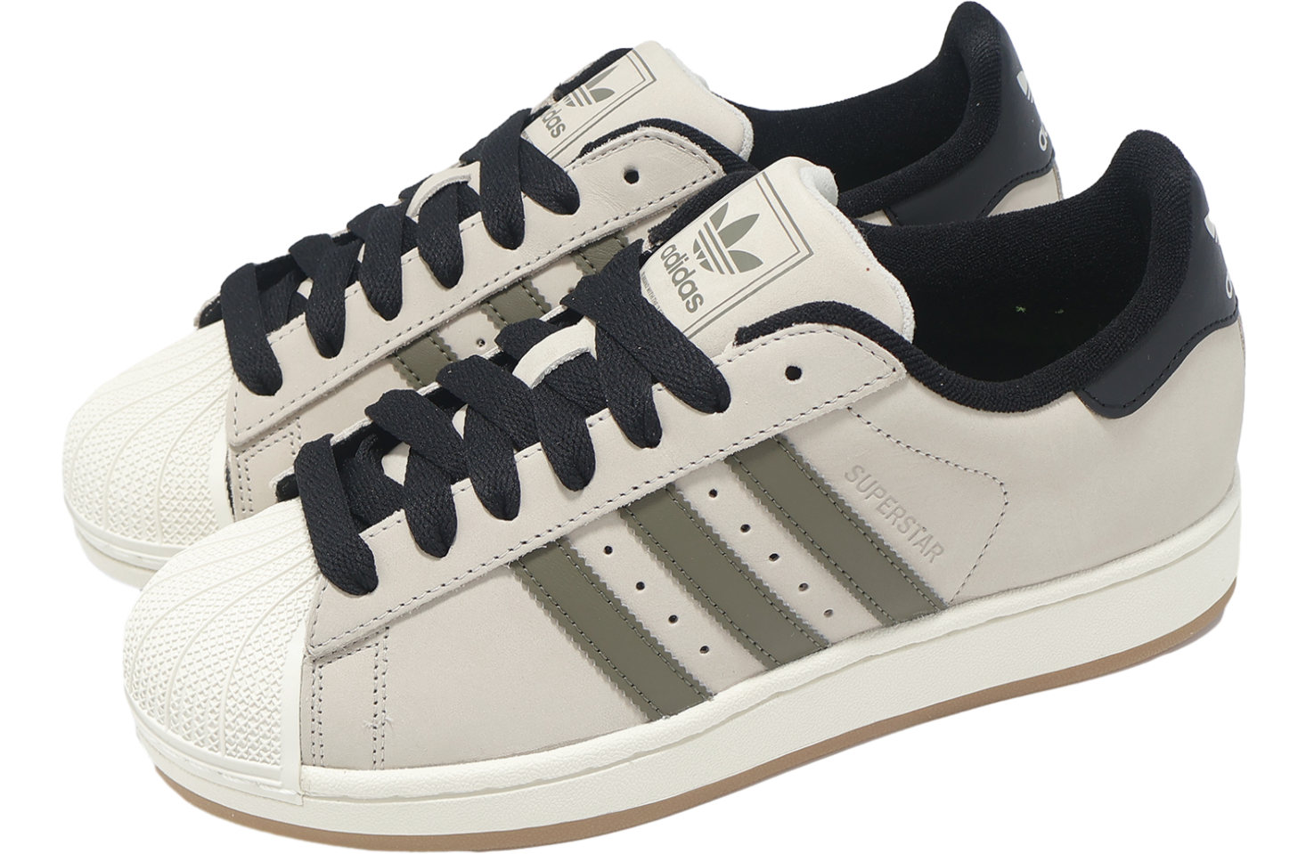 Adidas Superstar II Beige / Olive Strata - Aug 2025 - JI0138