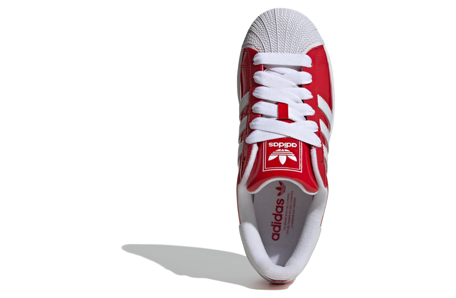 Adidas Superstar II Better Scarlet / Cloud White