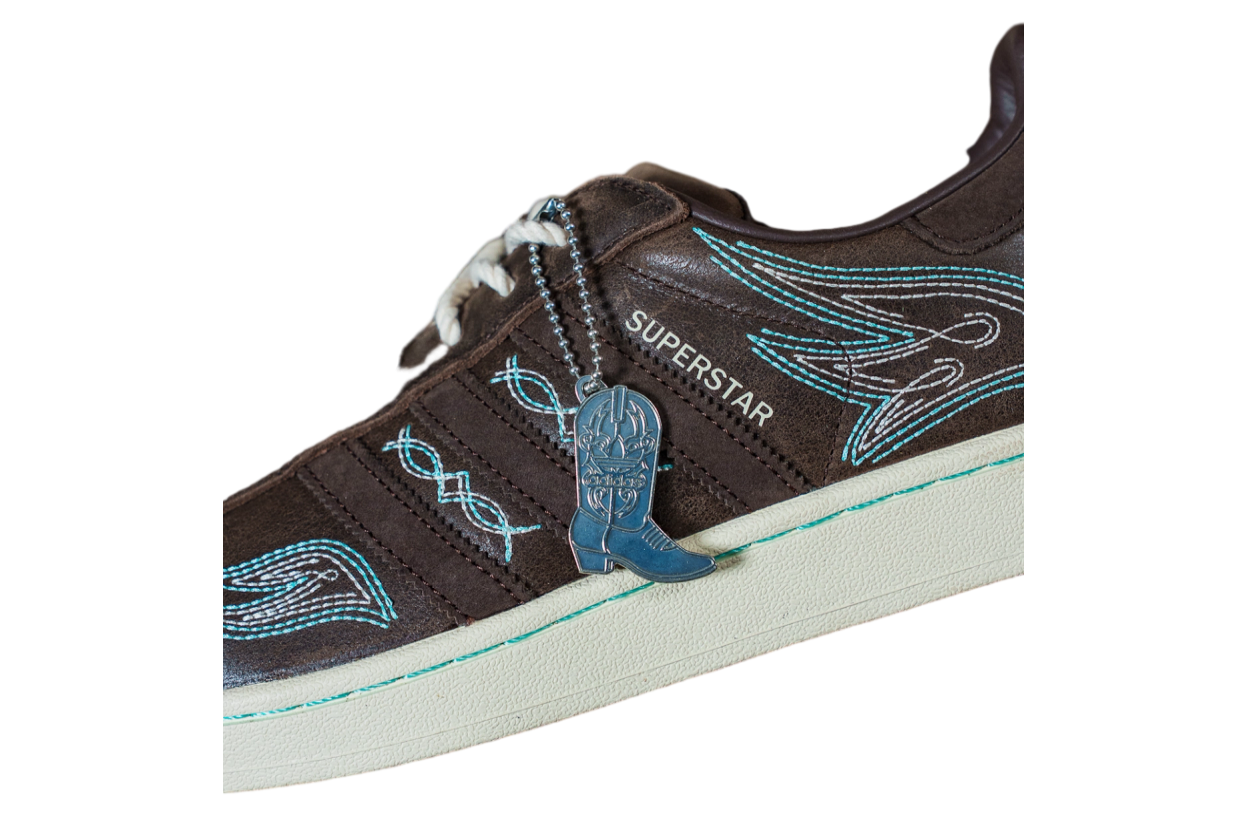 Adidas Superstar II Brown / Blue