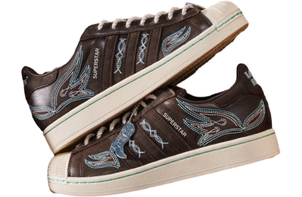 Adidas Superstar II Brown / Blue