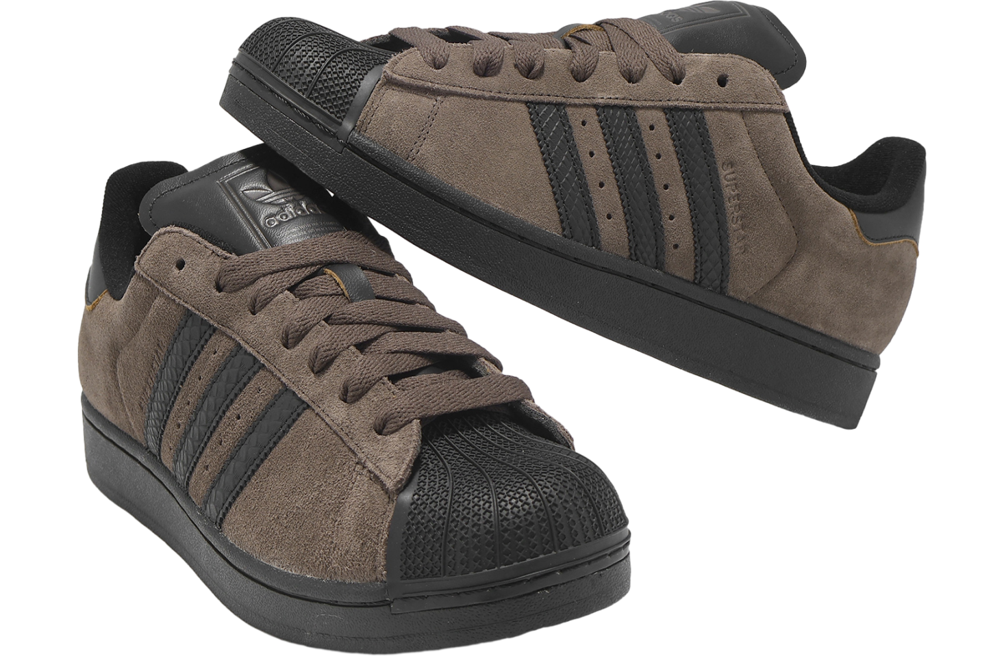 Adidas Superstar Ii Brown / Core Black