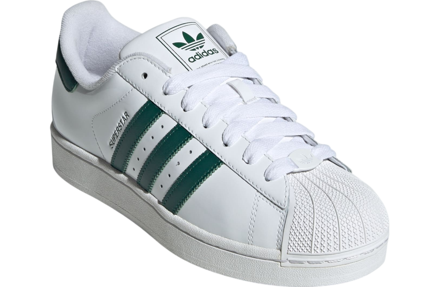 Adidas Superstar Ii Cloud White / Collegiate Green / White