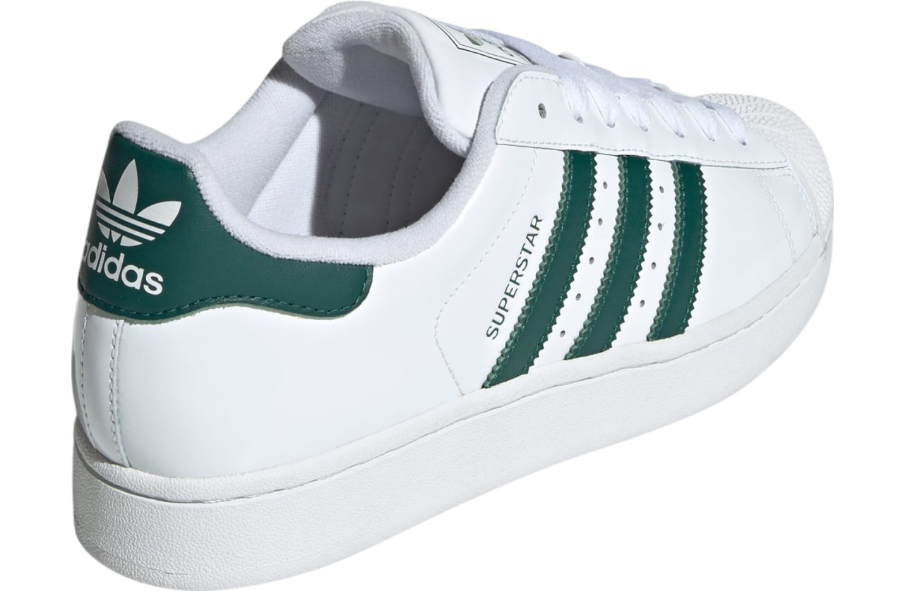 Adidas Superstar Ii Cloud White / Collegiate Green / White