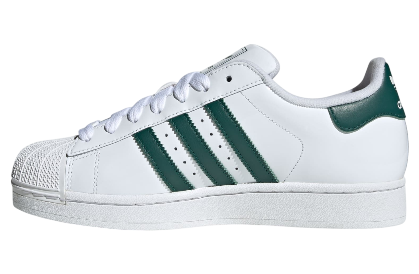 Adidas Superstar Ii Cloud White / Collegiate Green / White