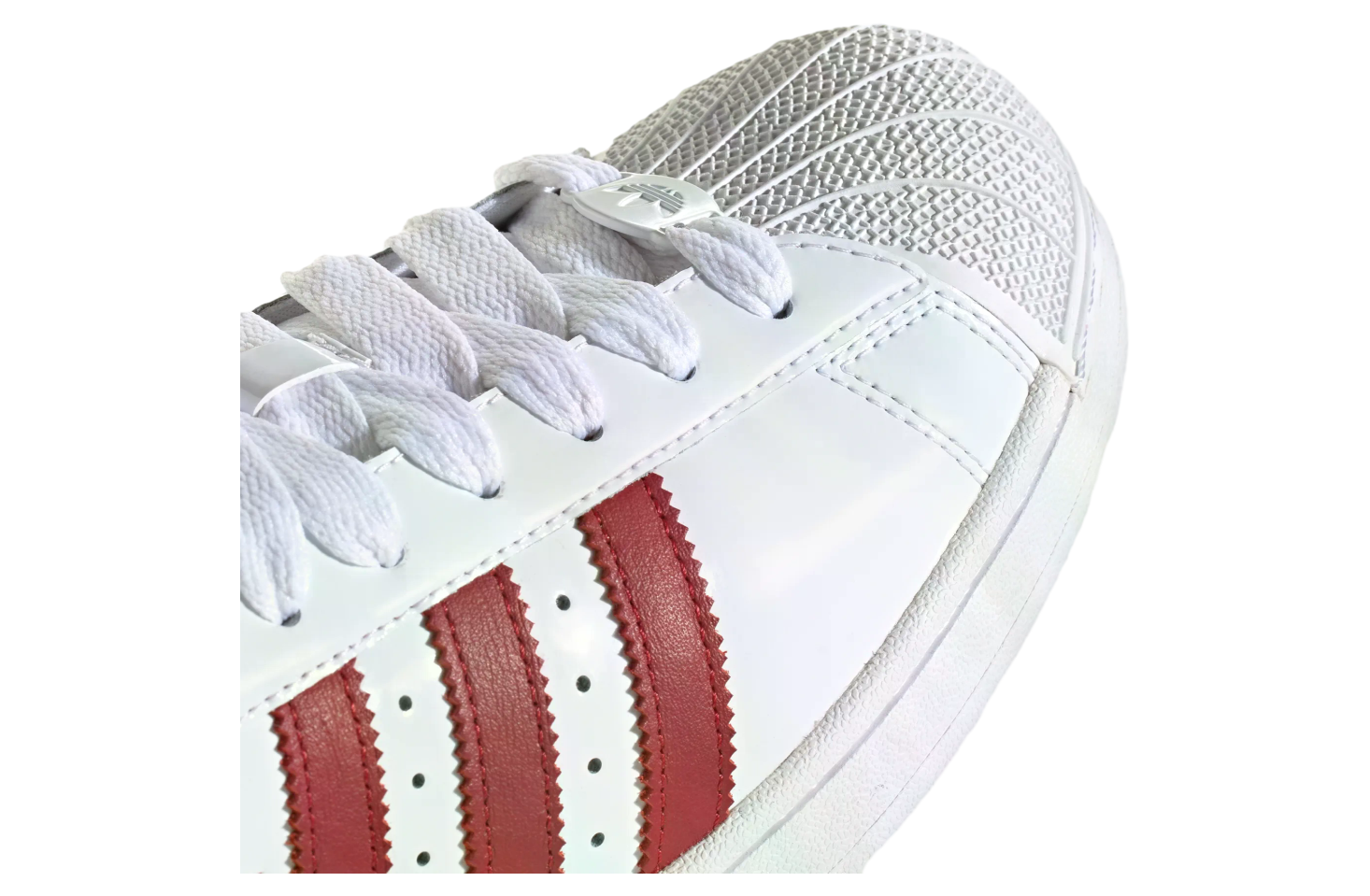 Adidas Superstar II Cloud White / Team Victory Red