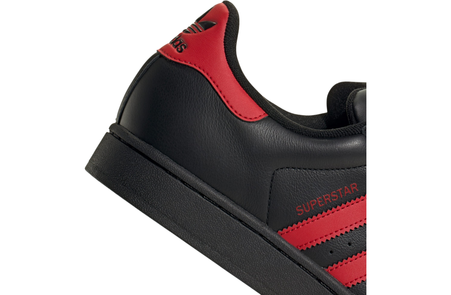 Adidas Superstar II Core Black / Better Scarlet / Black