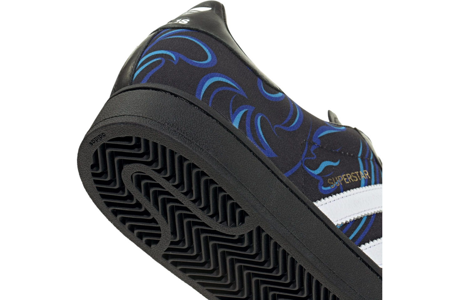 Adidas Superstar II Core Black / Cloud White / Lucid Blue