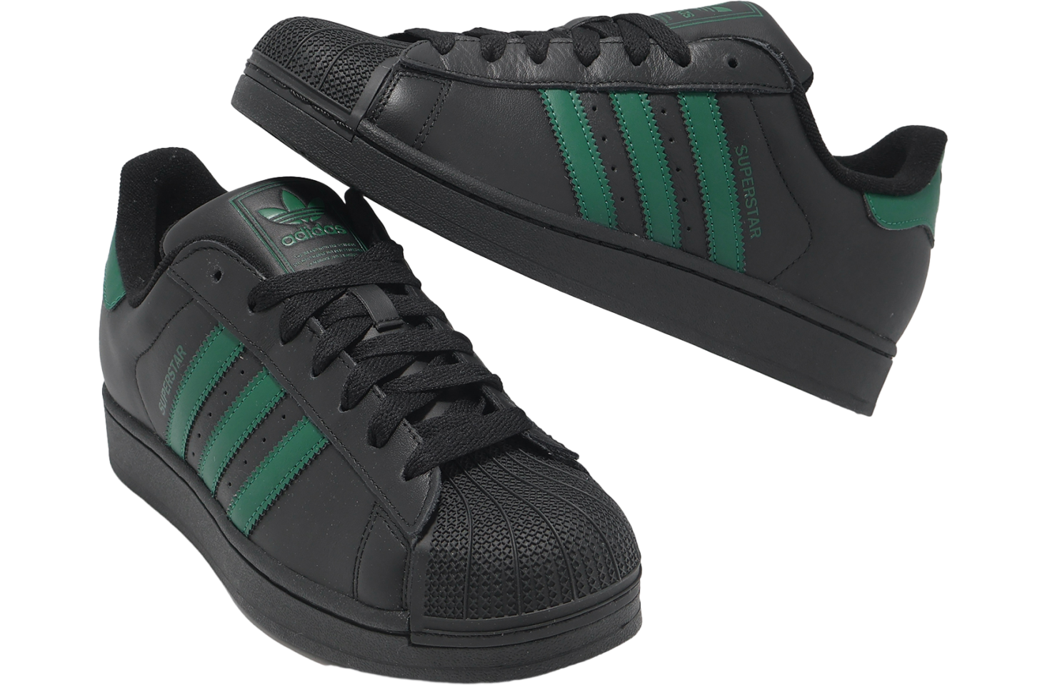 Adidas Superstar Ii Core Black / College Green
