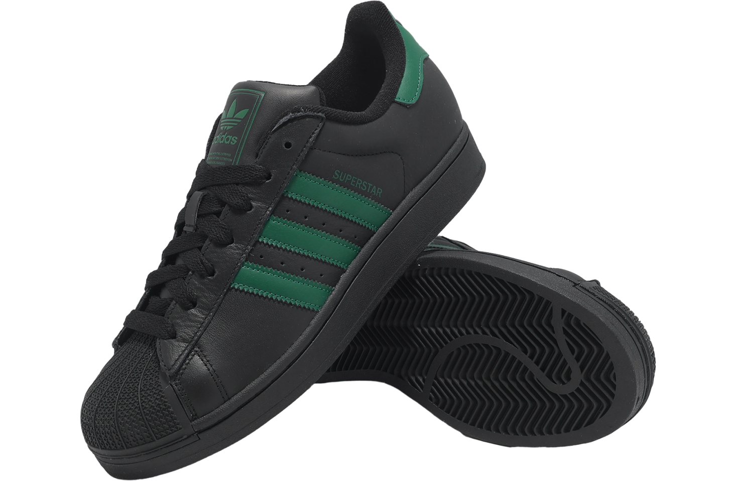 Adidas Superstar Ii Core Black / College Green