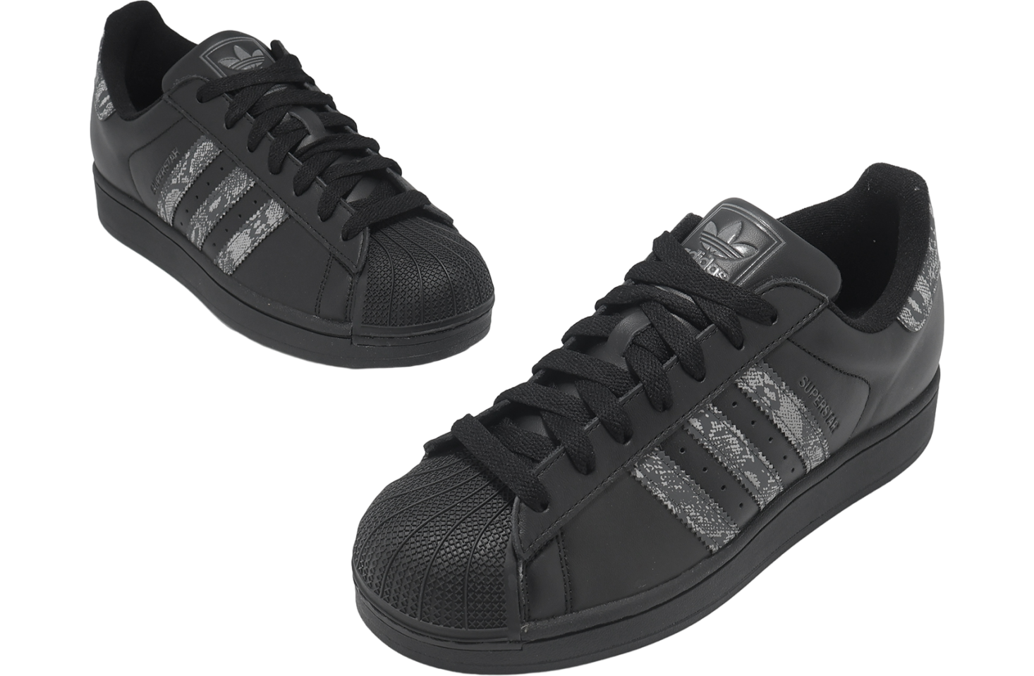 Adidas Superstar Ii Core Black / Iron Metallic