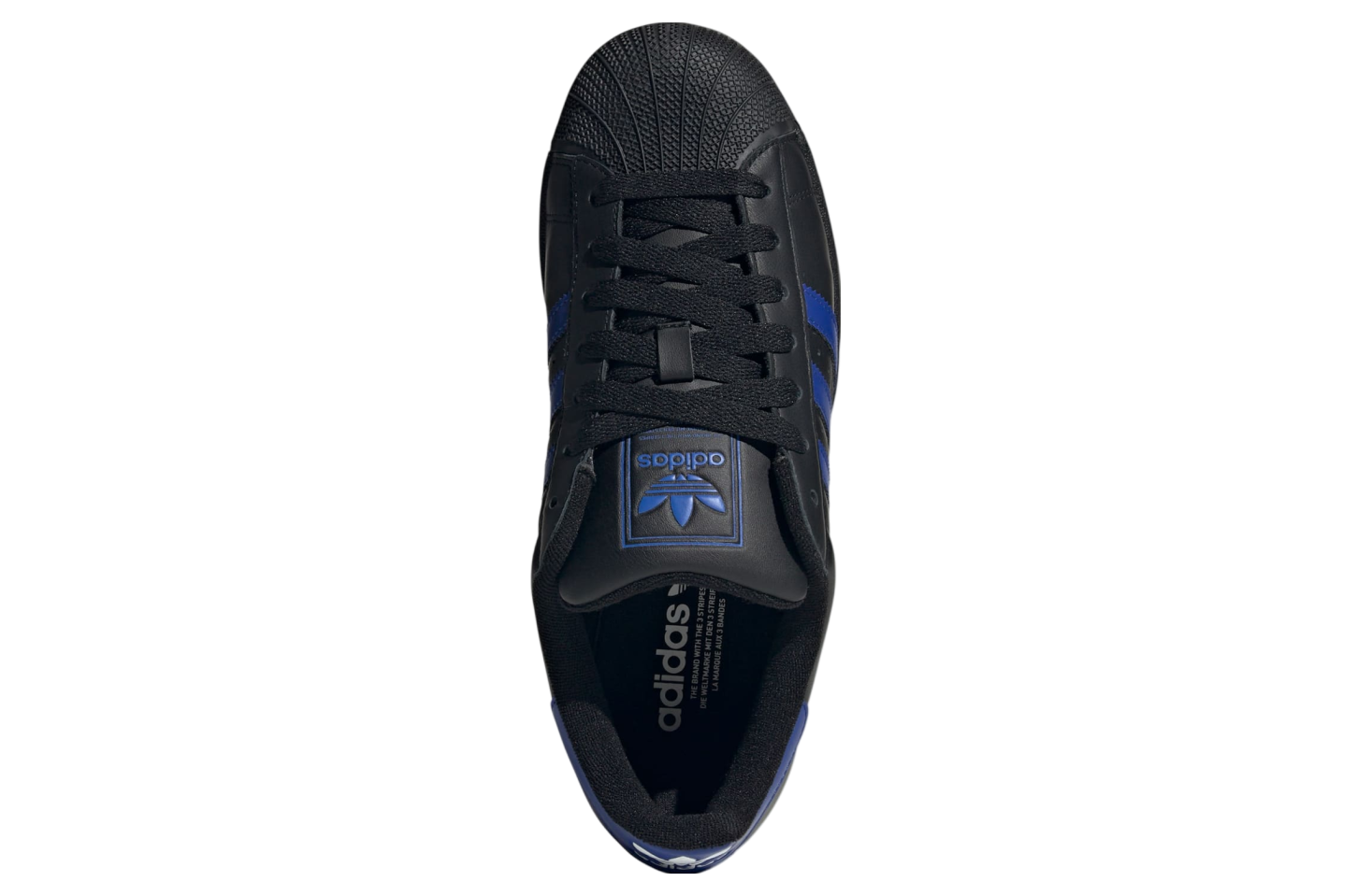 Adidas Superstar II Core Black / Semi Lucid Blue